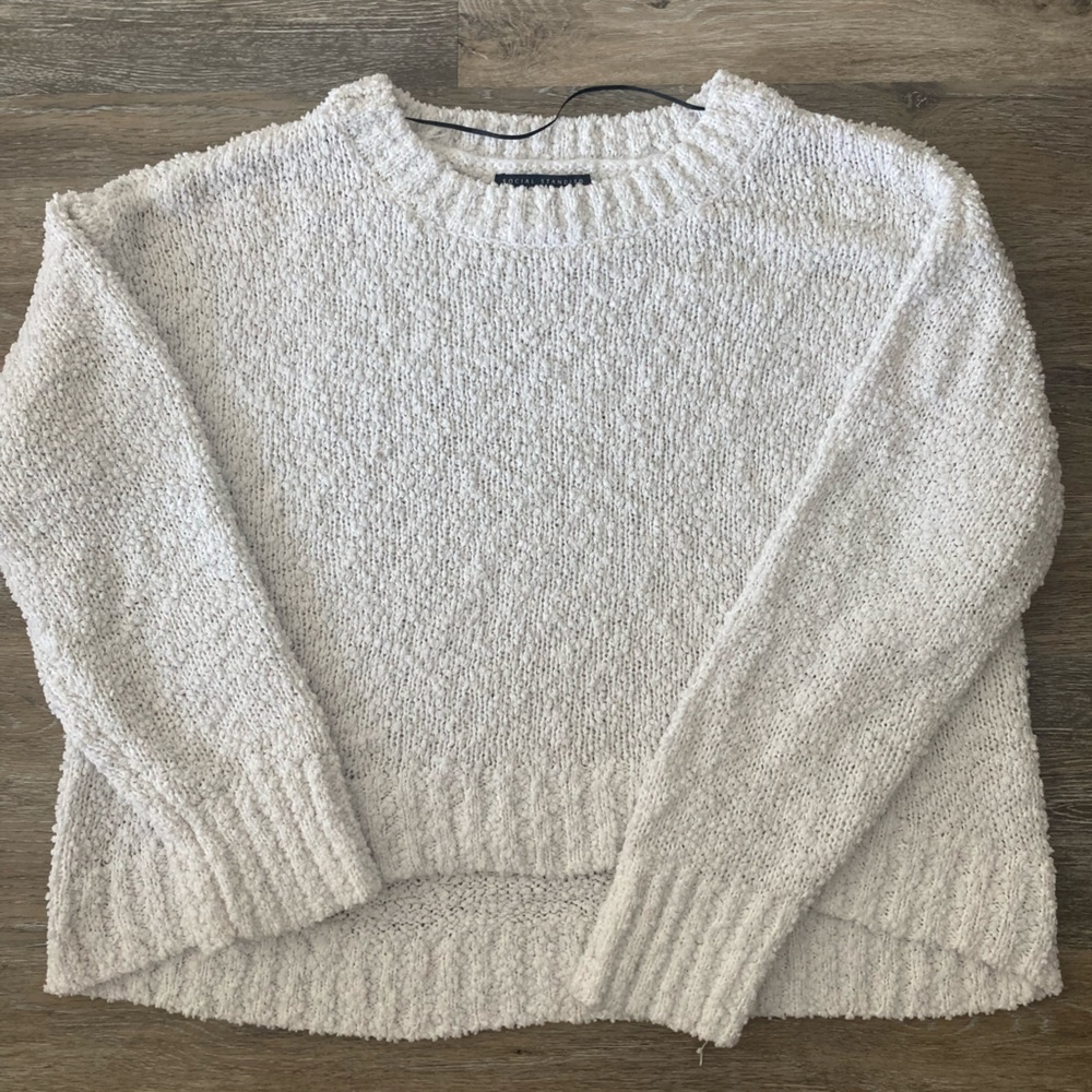 Oversized Creme Sweater